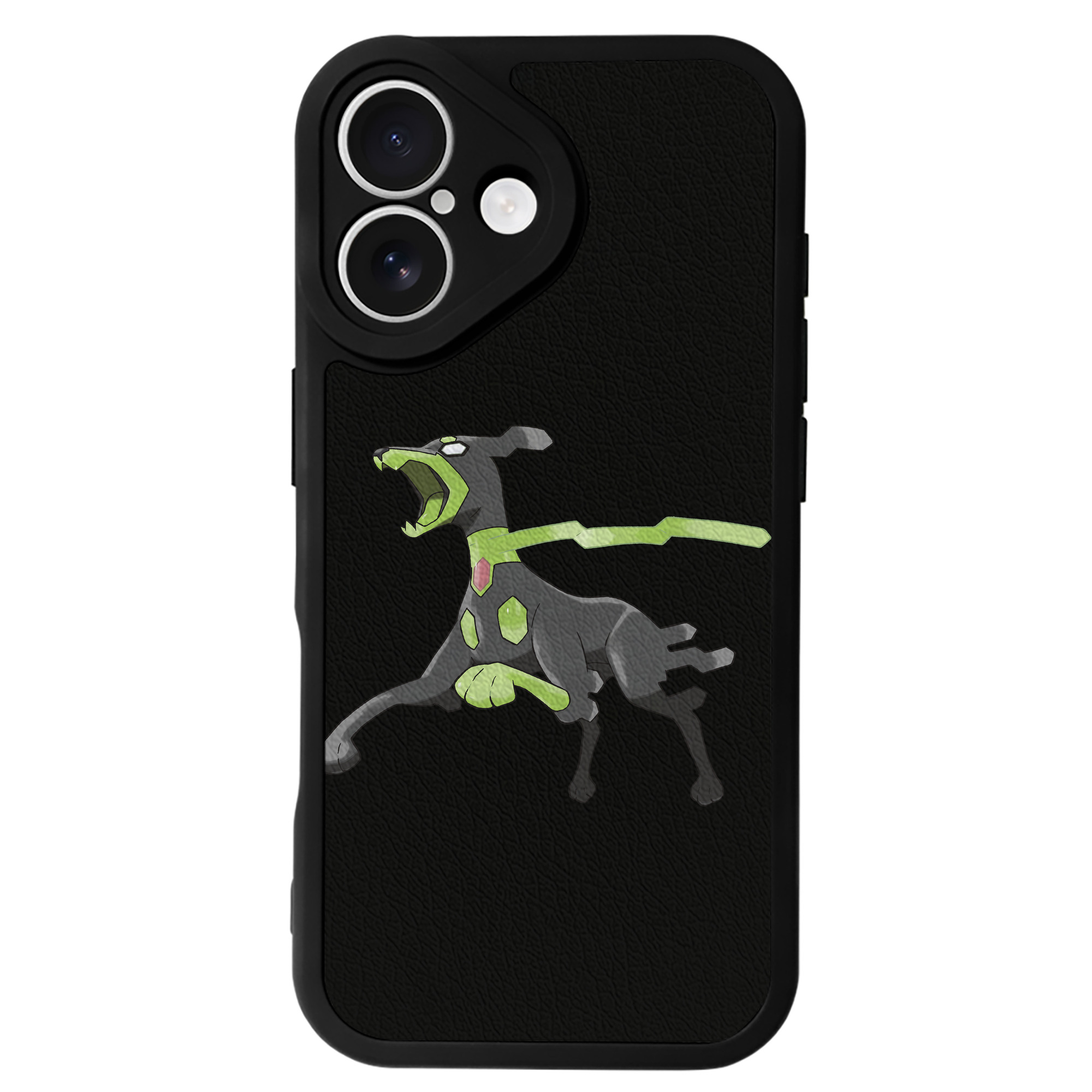 （画像用） ポケットモンスター Pokémon 【iPhone 16シリーズ対応】シリコンスマホケース（レザー調） 材質：シリコン